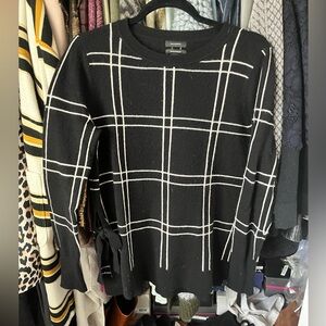 100% Cashmere Tie Sweater